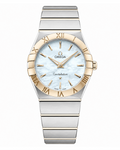 27mm Omega Constellation Two Tone Mother of Pearl dial