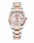Rolex Datejust - Two Rose Gold Roman Numerals Dial