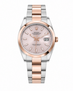 Rolex Datejust - Two Rose Gold Roman Numerals Dial