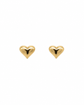 Puffy Heart Studs