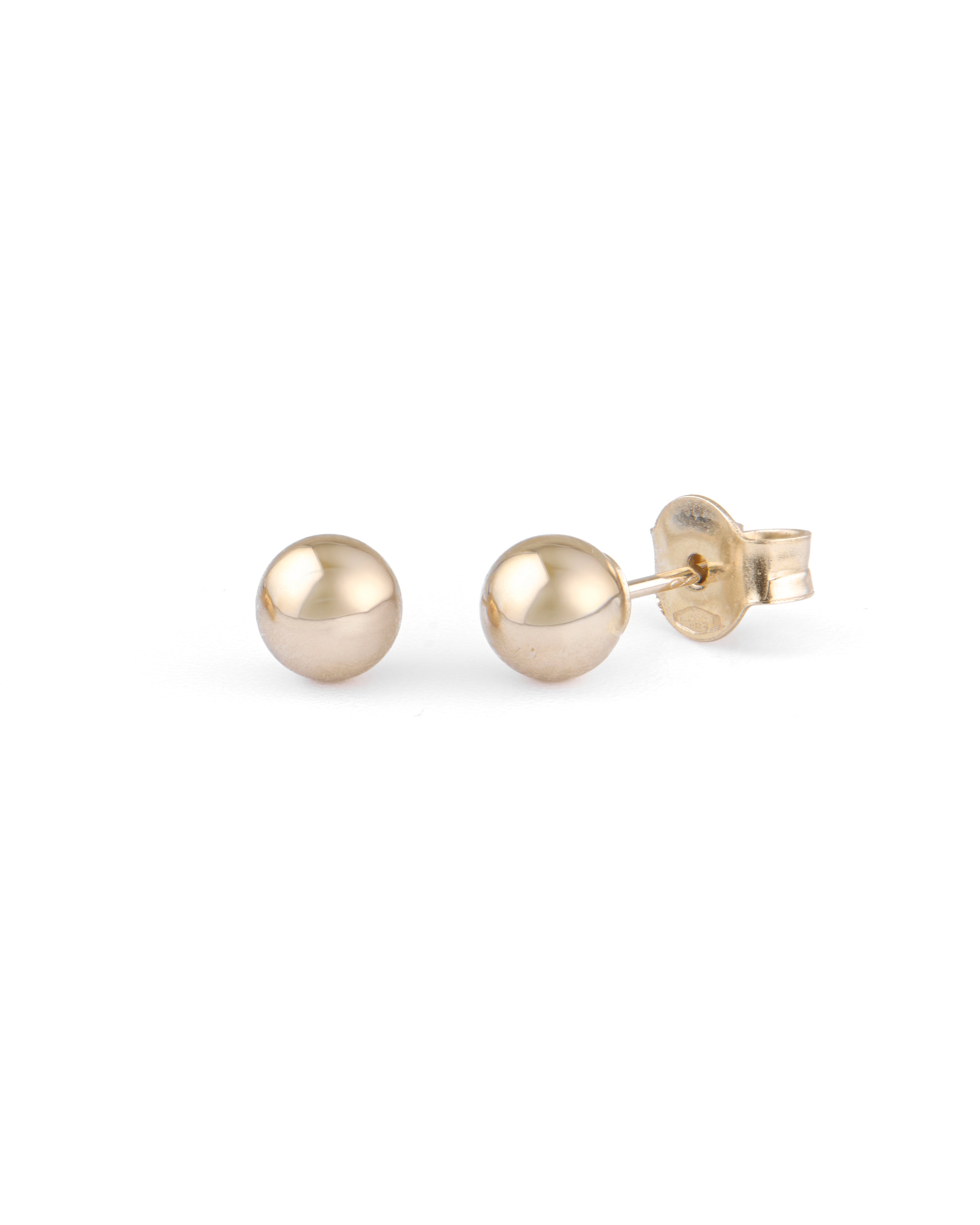 Gold Ball Studs