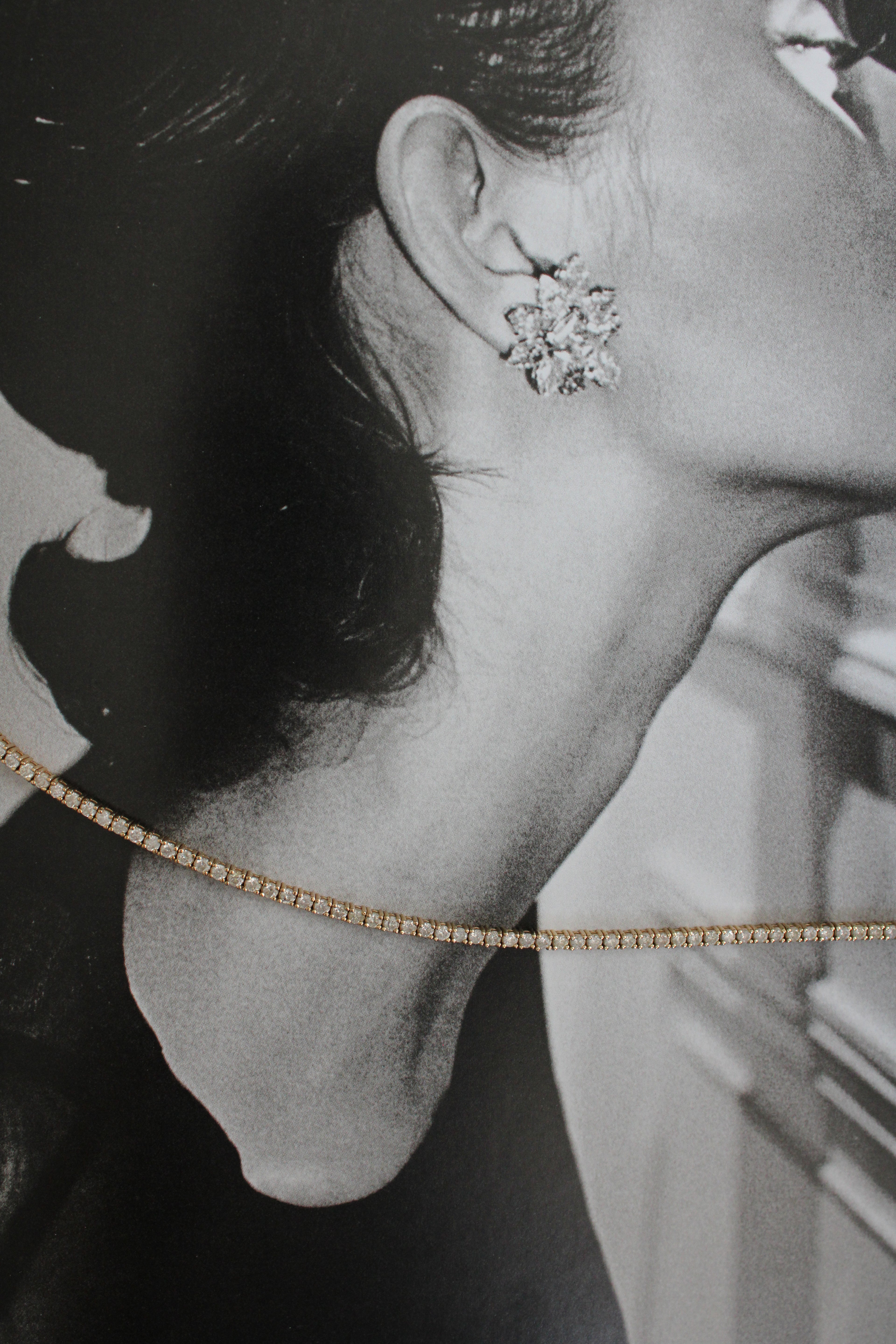 Classic Diamond Tennis Necklace