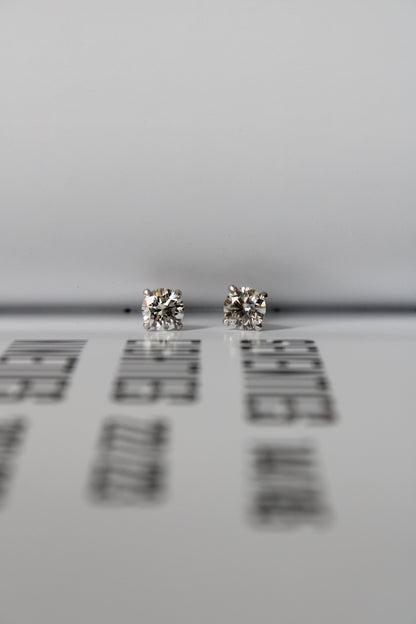 Classic Diamond Studs
