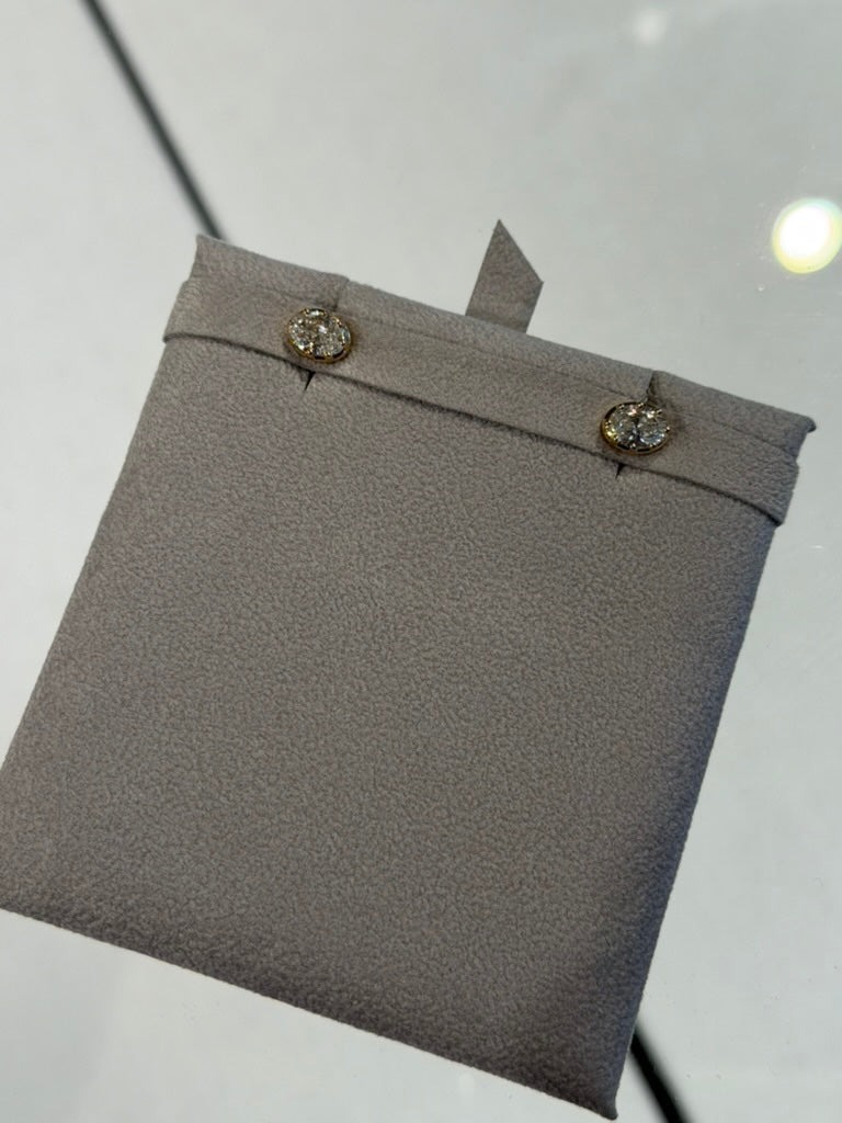Georgian Set Oval Studs