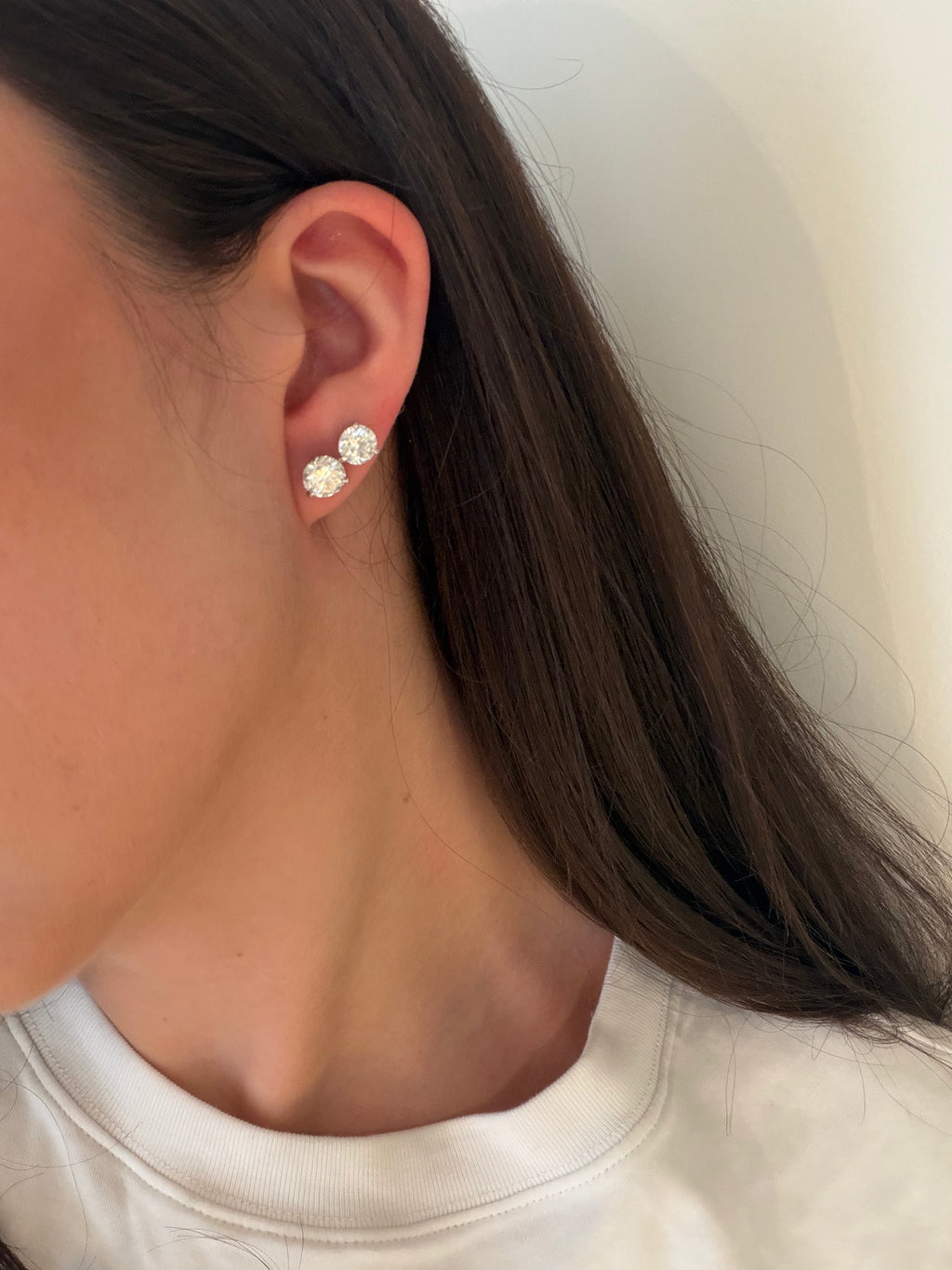 Martini Set Diamond Studs