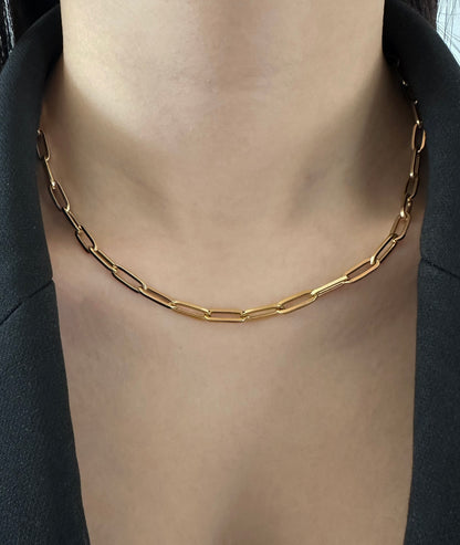 Paperclip Chain Necklace