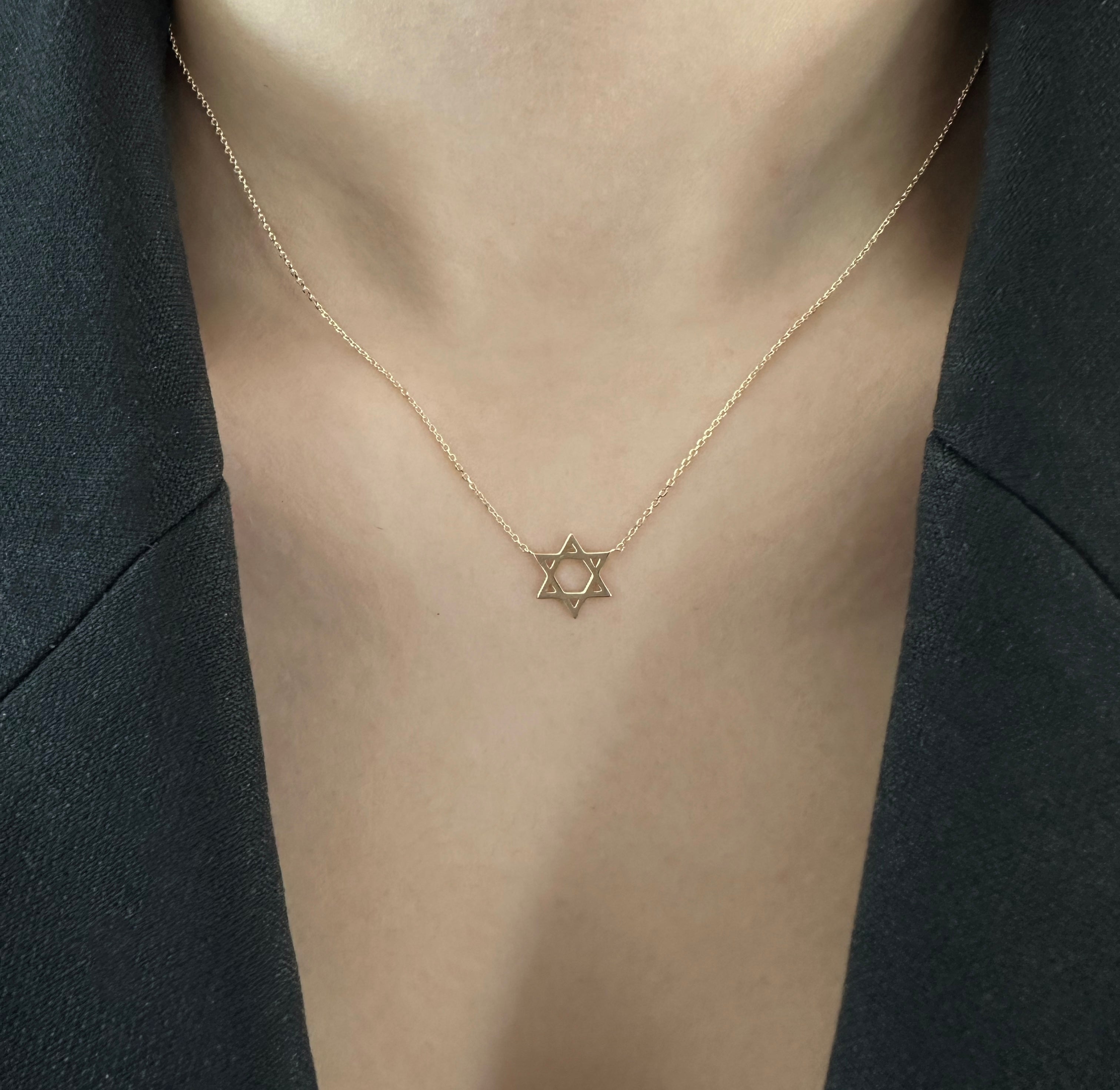 Star Of David Necklace