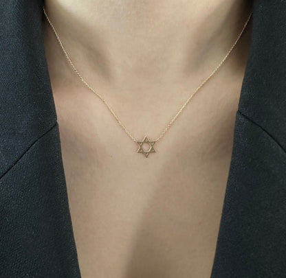 Star Of David Necklace