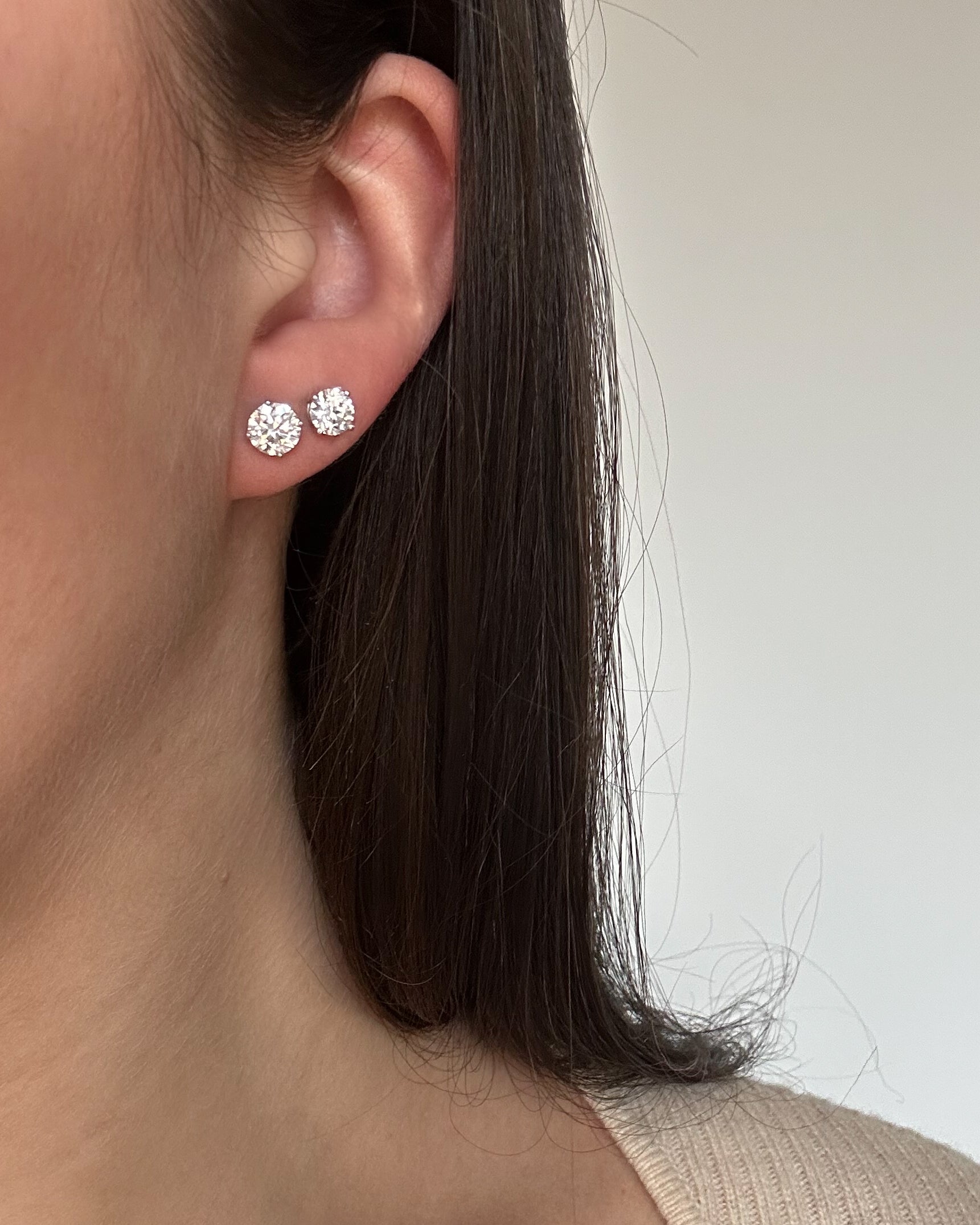 Classic Diamond Studs