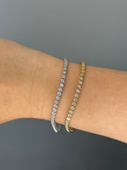Bezel Tennis Bracelet
