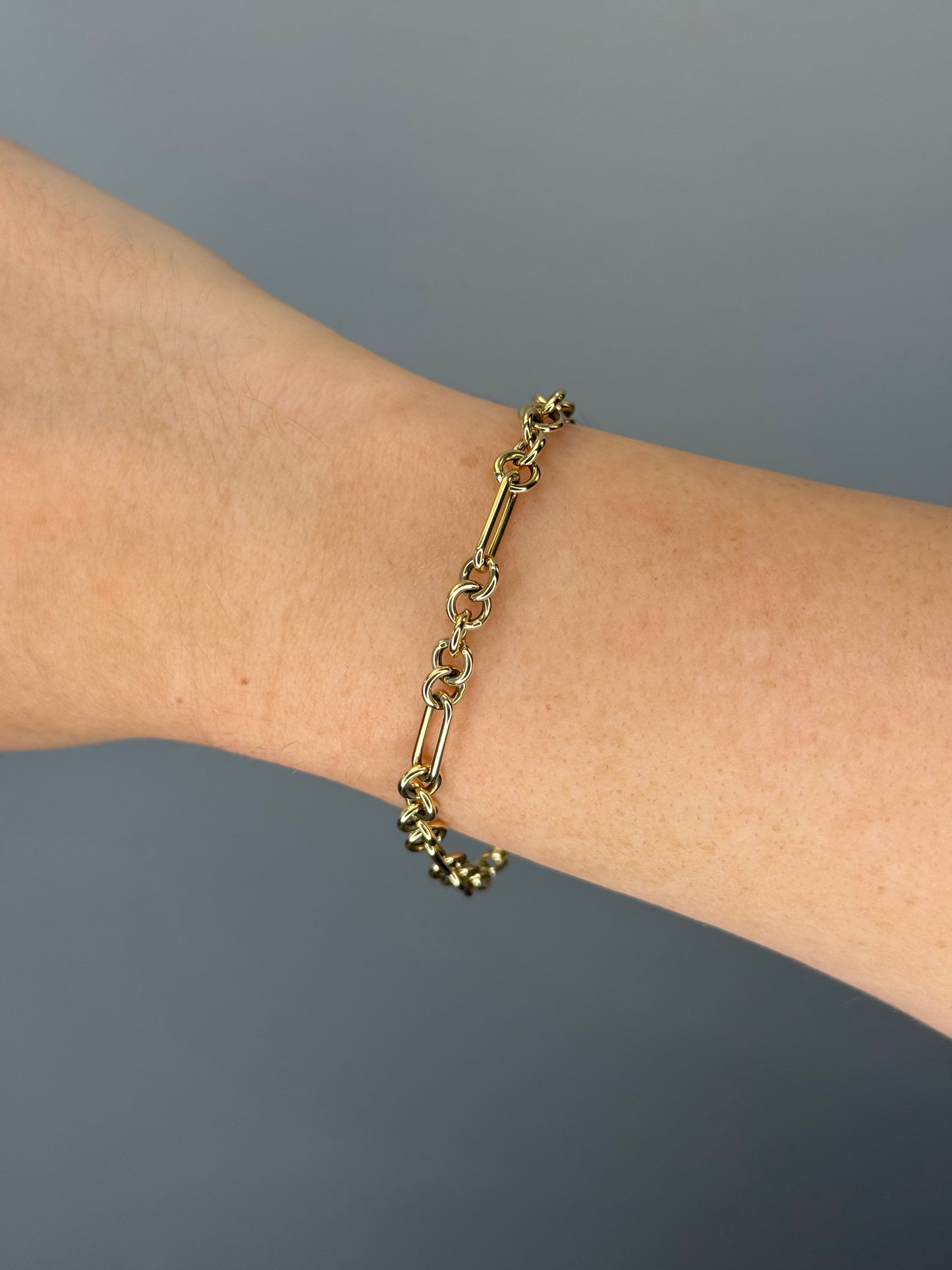 Rolo Paperclip Bracelet