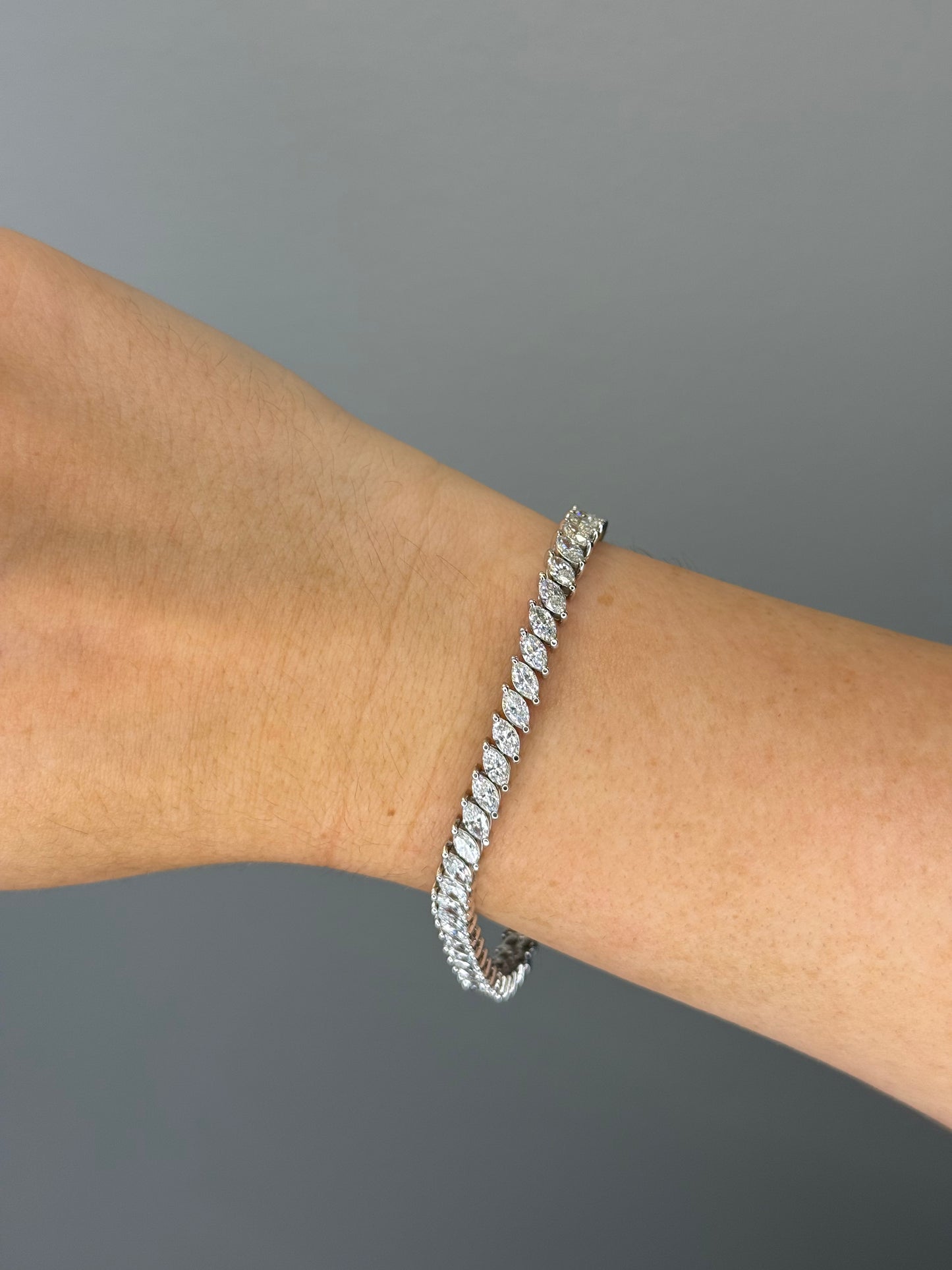 Marquise Tennis Bracelet