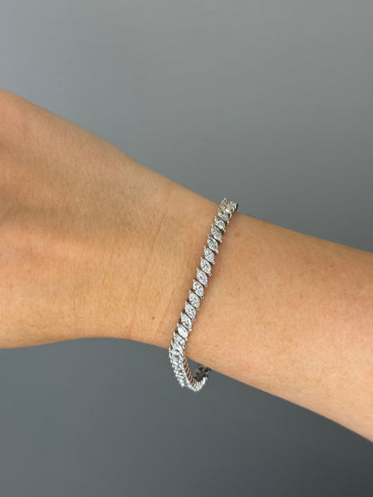 Marquise Tennis Bracelet