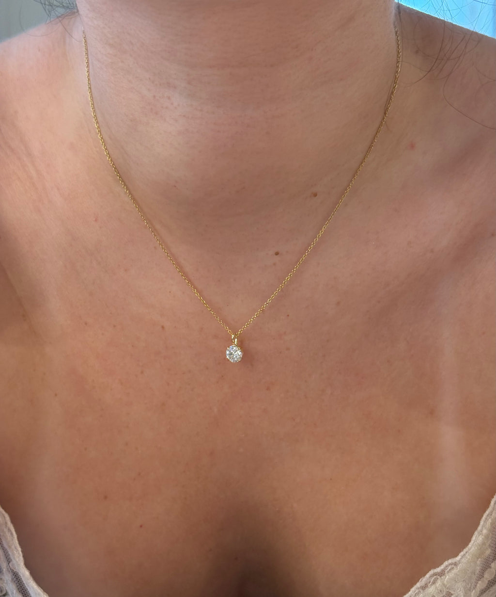 Lab Diamond Pendant