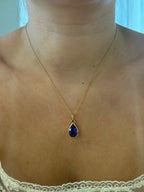 Tanzanite Bezel Pendant