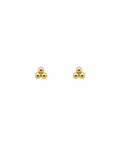 Gold Trio Studs