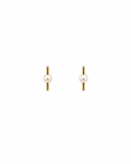 Pearl Bar Flat Back Stud