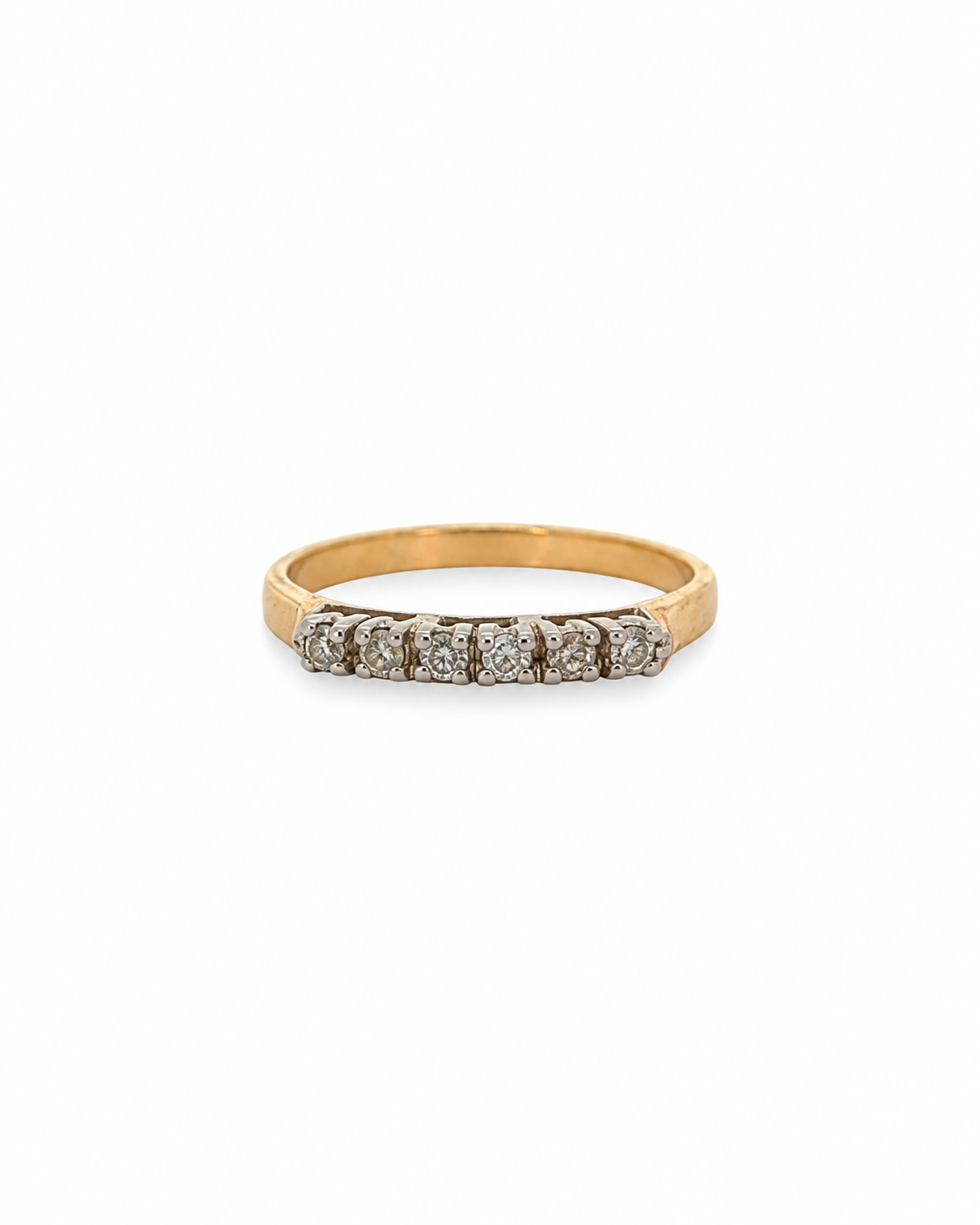 Vintage Mini Diamond Band