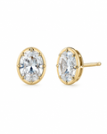 Georgian Set Oval Studs