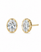 Georgian Set Oval Studs