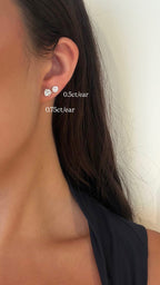 Martini Set Diamond Studs