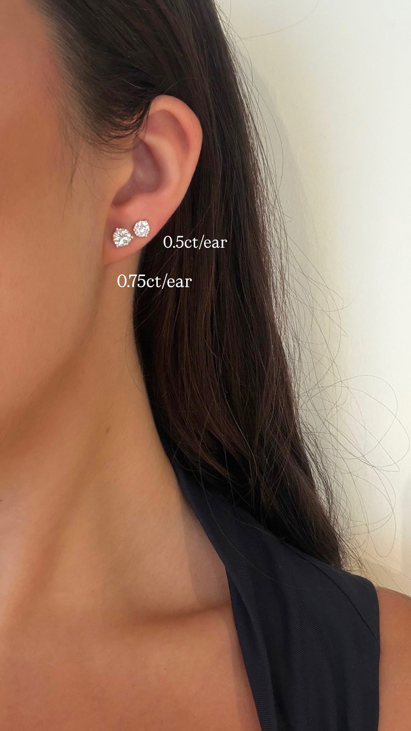 Martini Set Diamond Studs