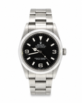 1996 Rolex Explorer I Stainless Steel Black Dial