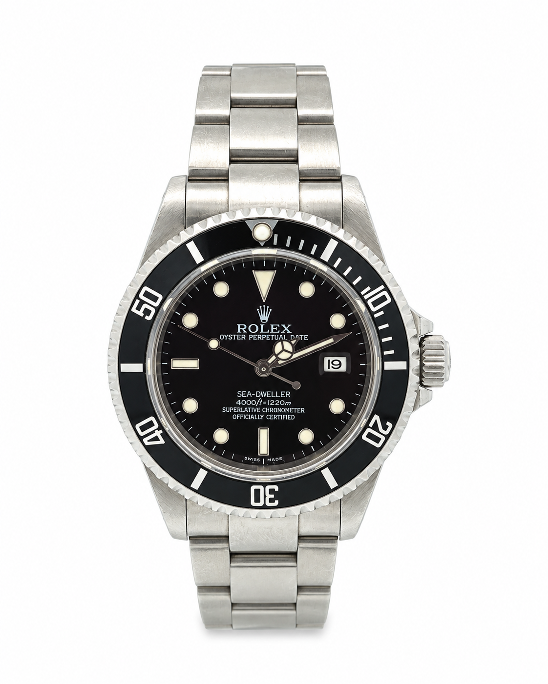 2008 Rolex Sea-Dweller 4000 Stainless Steel Black Dial