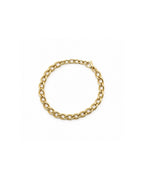 Oval Curb Chain Bracelet