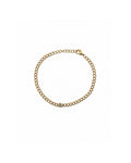 Diamond Bezel Curb Bracelet