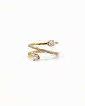 Diamond Spiral Ring