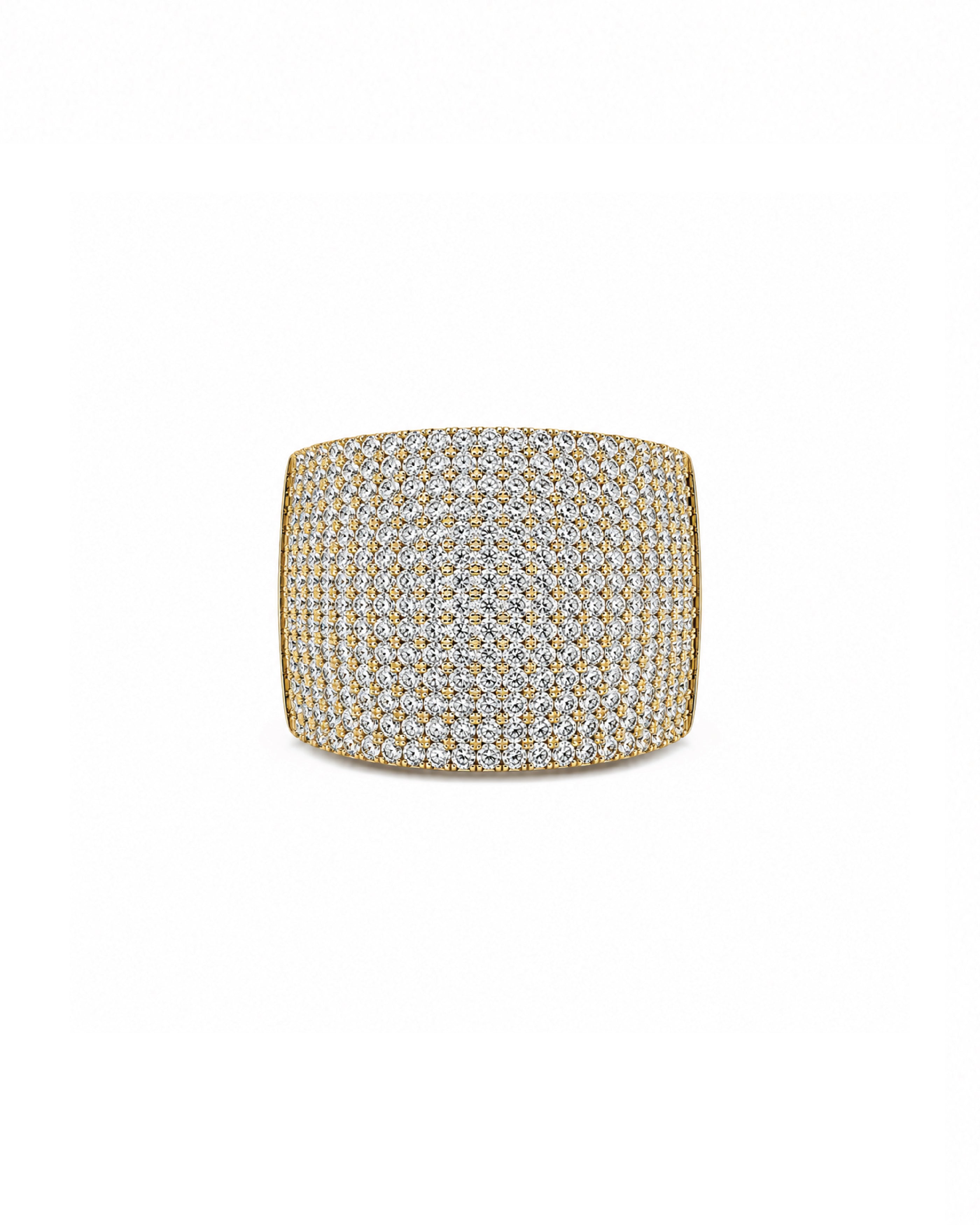Multi Row Pavé Ring