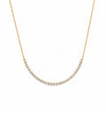 Quarter Tennis Necklace