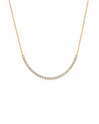 Quarter Tennis Necklace