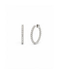 Lab Diamond Eternity Hoops