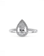 Vintage Pear Engagment Ring