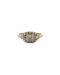 Vintage Old Euro Two Tone Ring