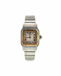 Mid 90s Small Two Tone Cartier Santos