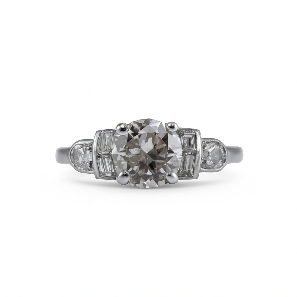 Vintage Birks Engagement Ring