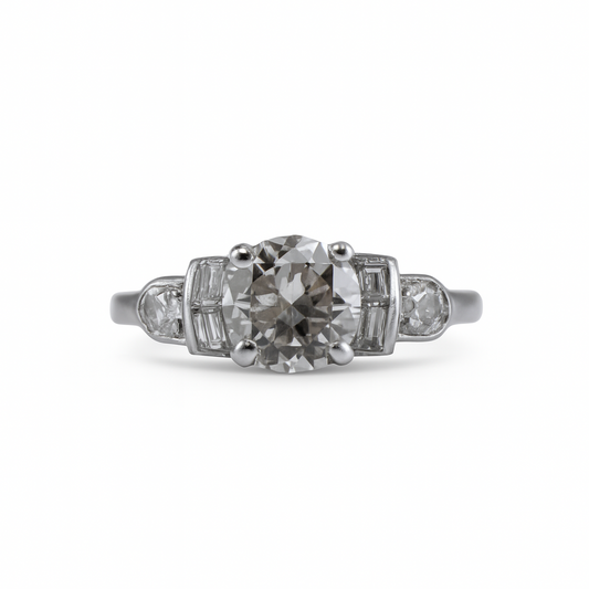 Vintage Birks Engagement Ring