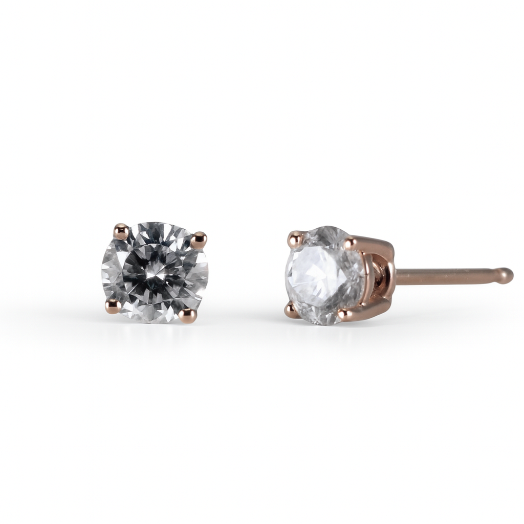 Vintage Diamond Studs