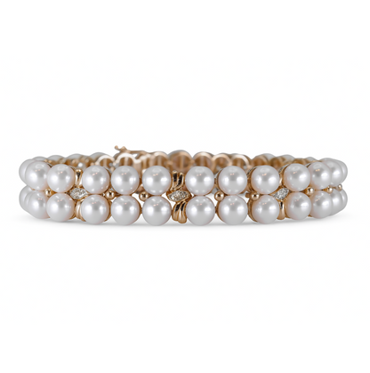 Vintage Pearl Bracelet