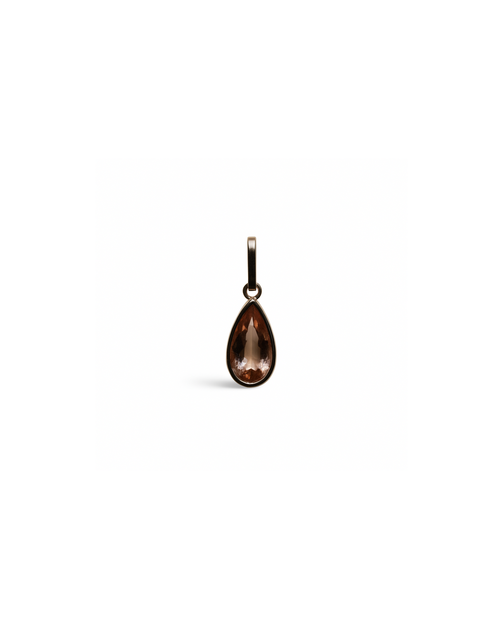 Morganite Bezel Pendant