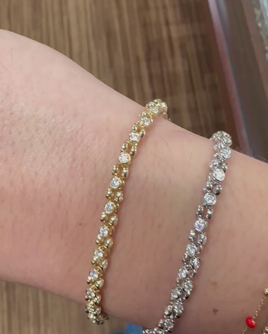 Orbit Tennis Bracelet