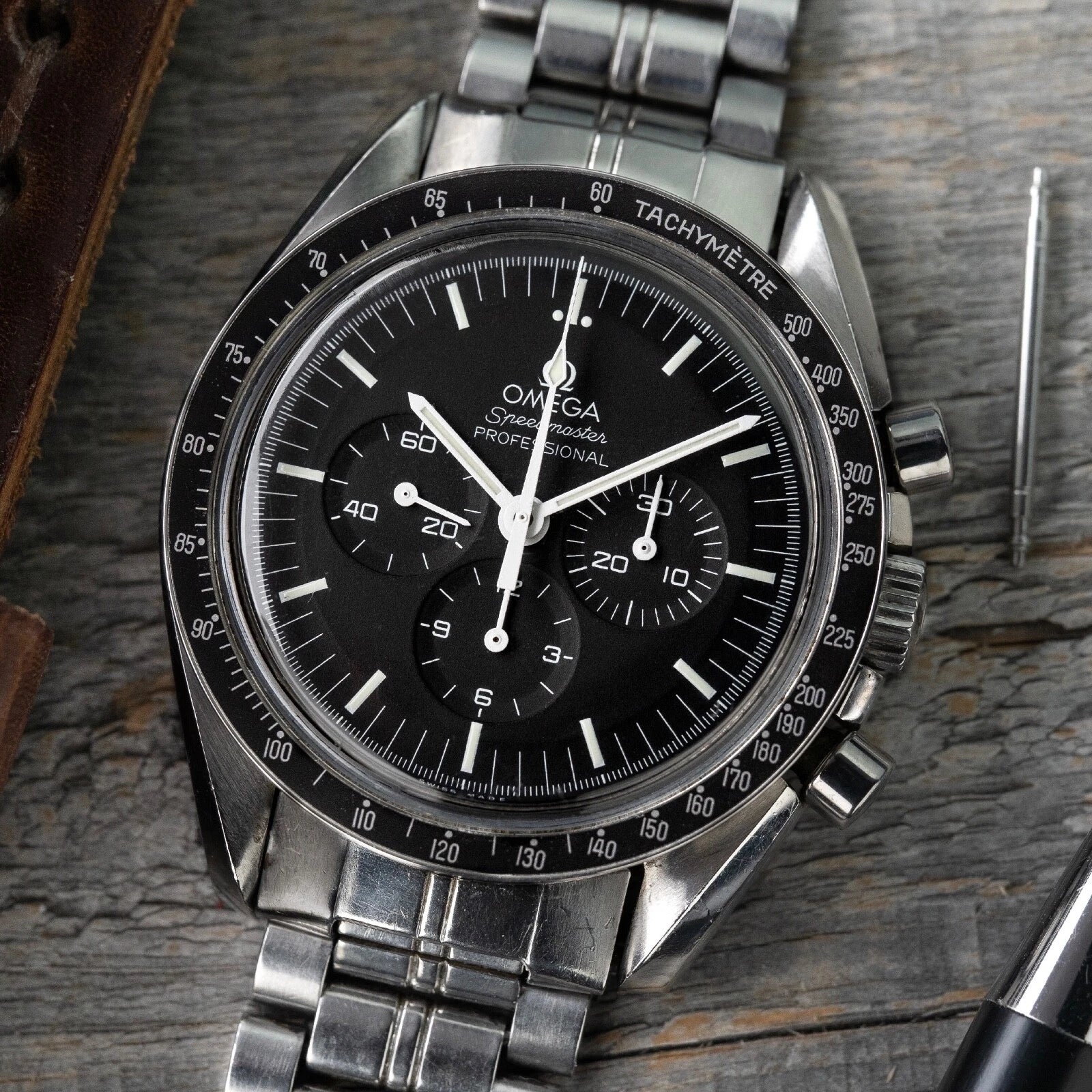 1973 Omega Speedmaster Stainless Steel