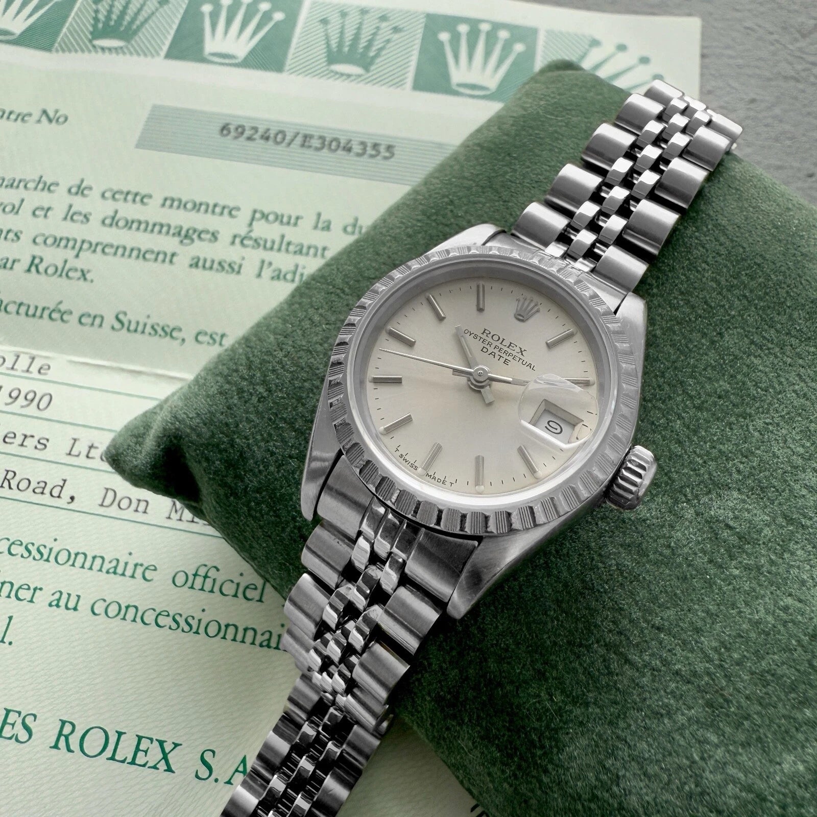 1990 Rolex Date jubilee