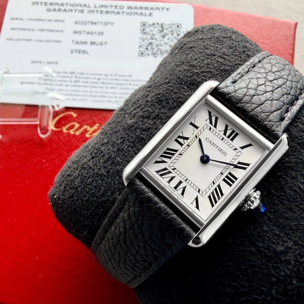 Cartier Tank Must - Small Stainless Steel