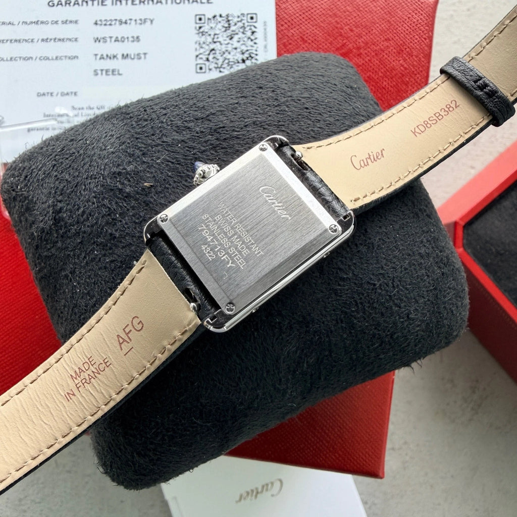 Cartier Tank Must - Small Stainless Steel