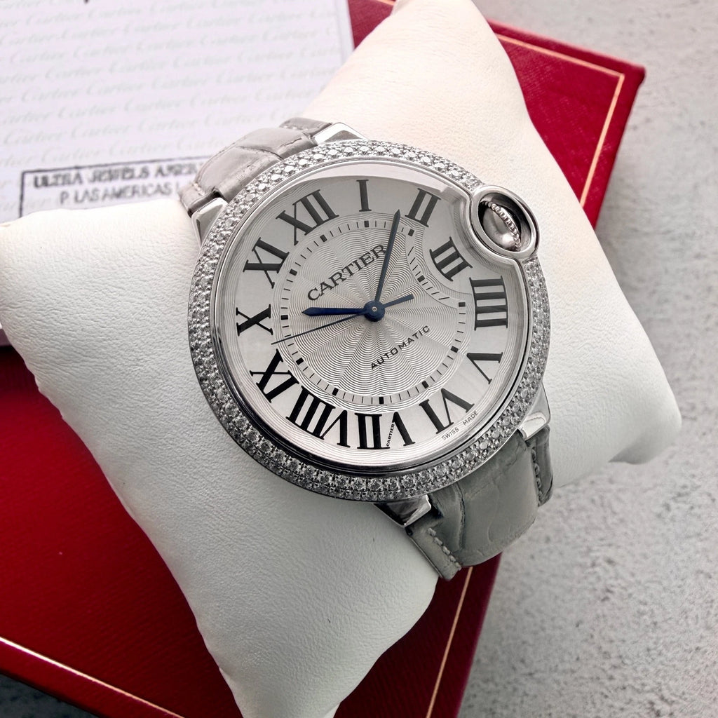 Cartier Ballon Bleu White Gold
