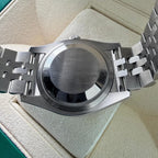 Rolex Diamond Black Mother of Pearl Datejust Jubilee